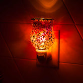 Aroma Sparkle Essential Oil Night Light Diffuser pink